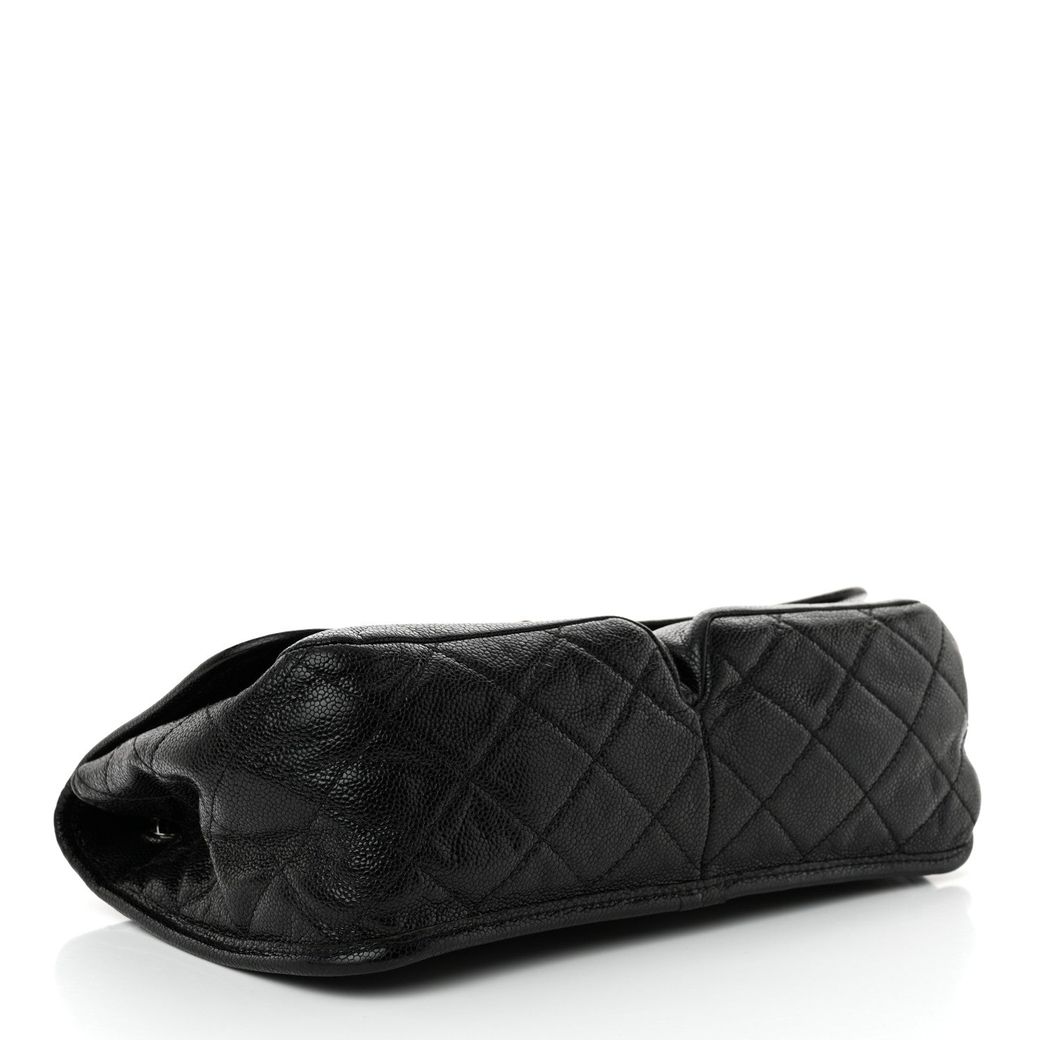 Chanel Grained Calfskin Medium Natural Beauty Flap Black 4 of 13