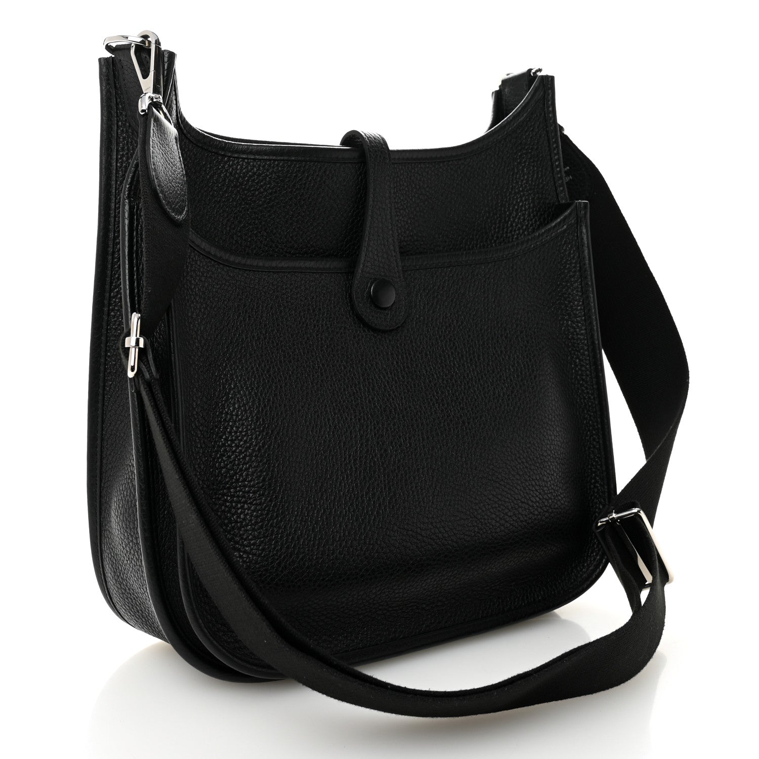 Hermes Taurillon Clemence EVELYNE III PM Black 3 of 10