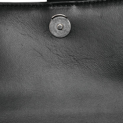 Balenciaga Shiny Box Calfskin Graffiti Logo Small Hourglass Top Handle Bag Black Silver 14 of 14