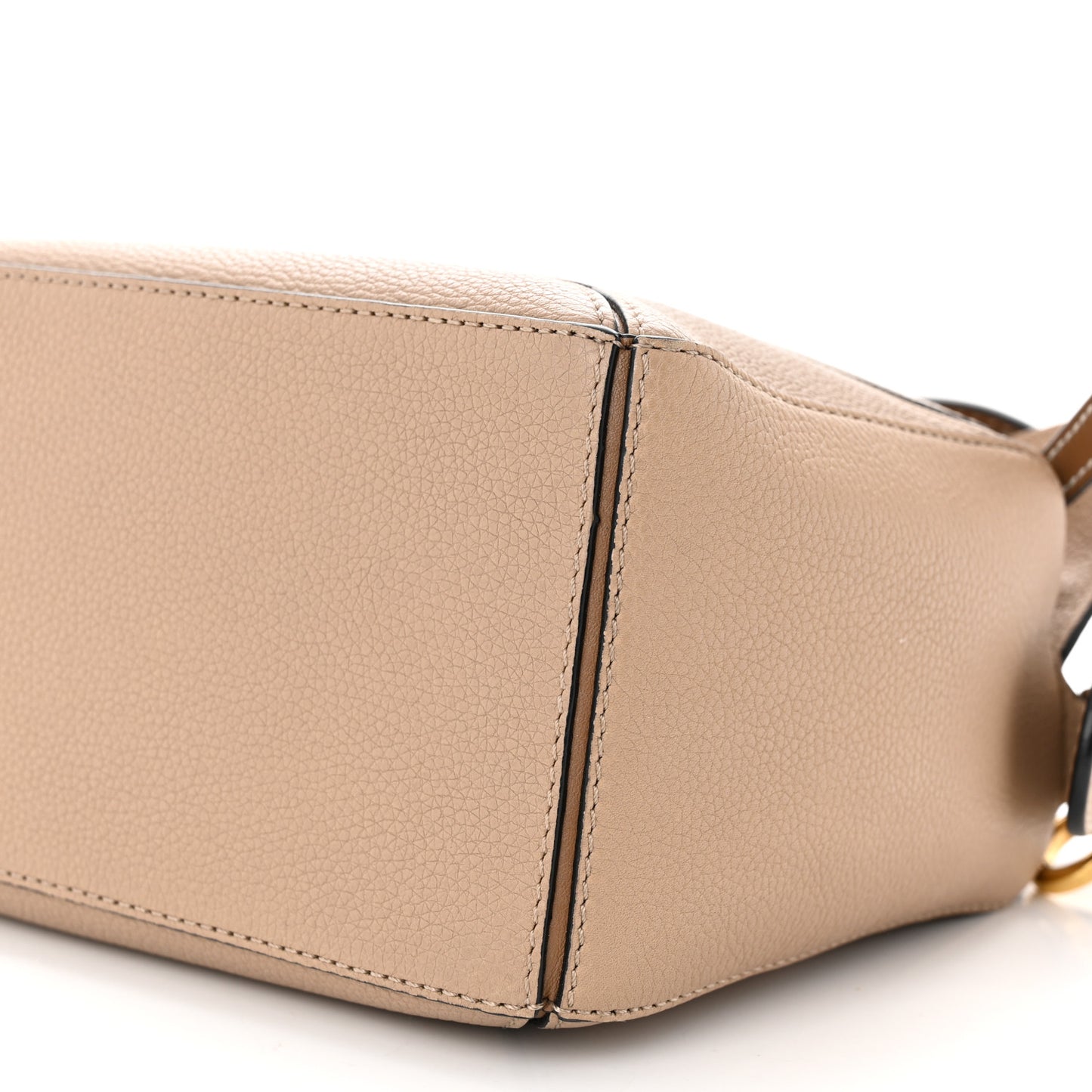 Grained Calfskin Small Puzzle Bag Sand Mink