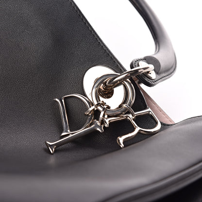 Christian Dior Smooth Calfskin Large Diorissimo Tote Black Rose Poudre 13 of 21