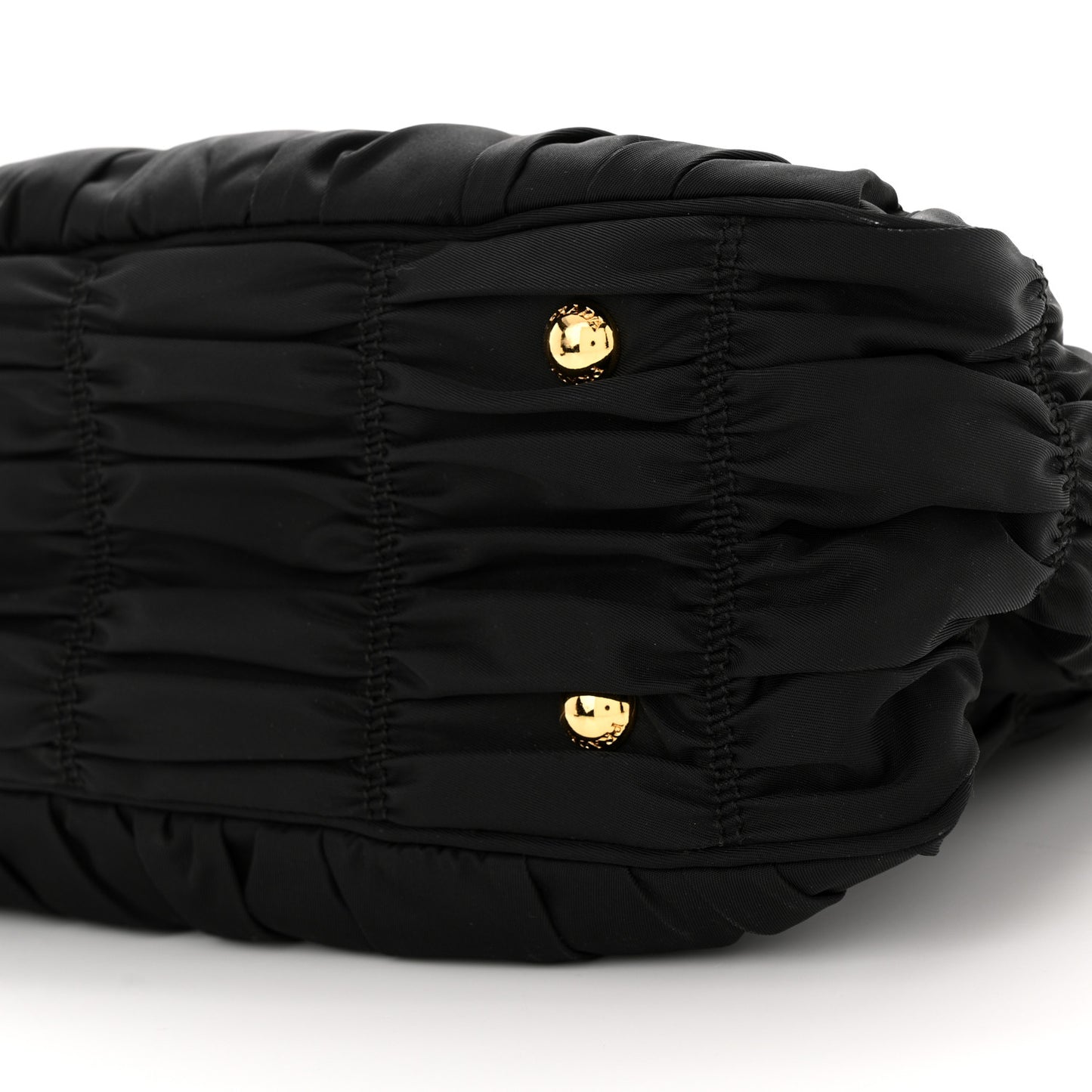 Tessuto Nylon Gaufre Tote Black