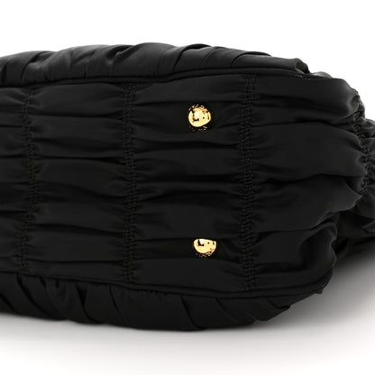 Prada Tessuto Nylon Gaufre Tote Black 9 of 13