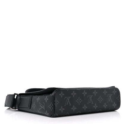 Louis Vuitton Monogram Eclipse District PM NM Black 4 of 11