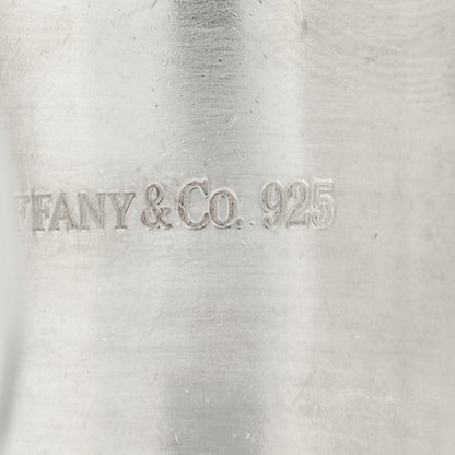 Tiffany Sterling Silver Wide 1837 Cuff Bracelet 3 of 4