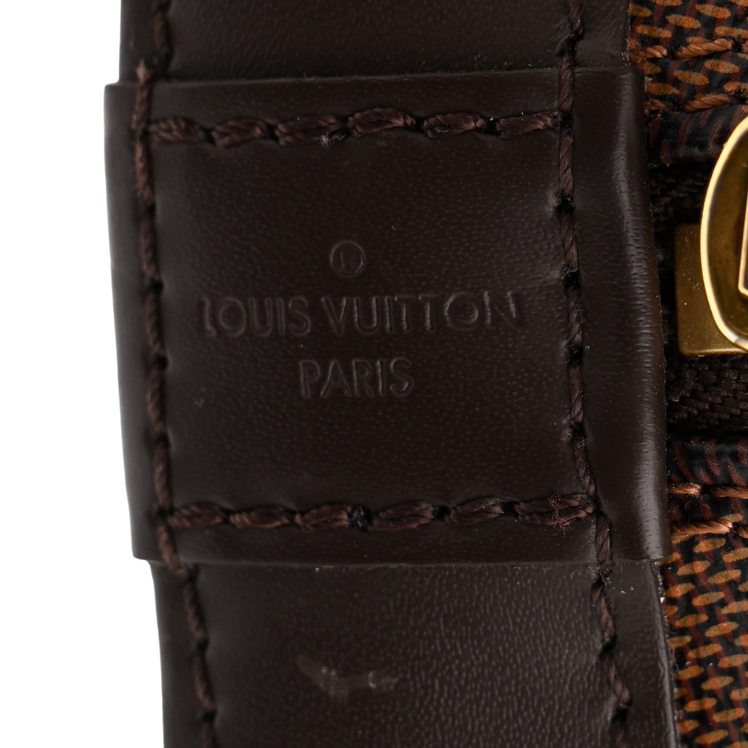Louis Vuitton Damier Ebene Alma BB 6 of 9