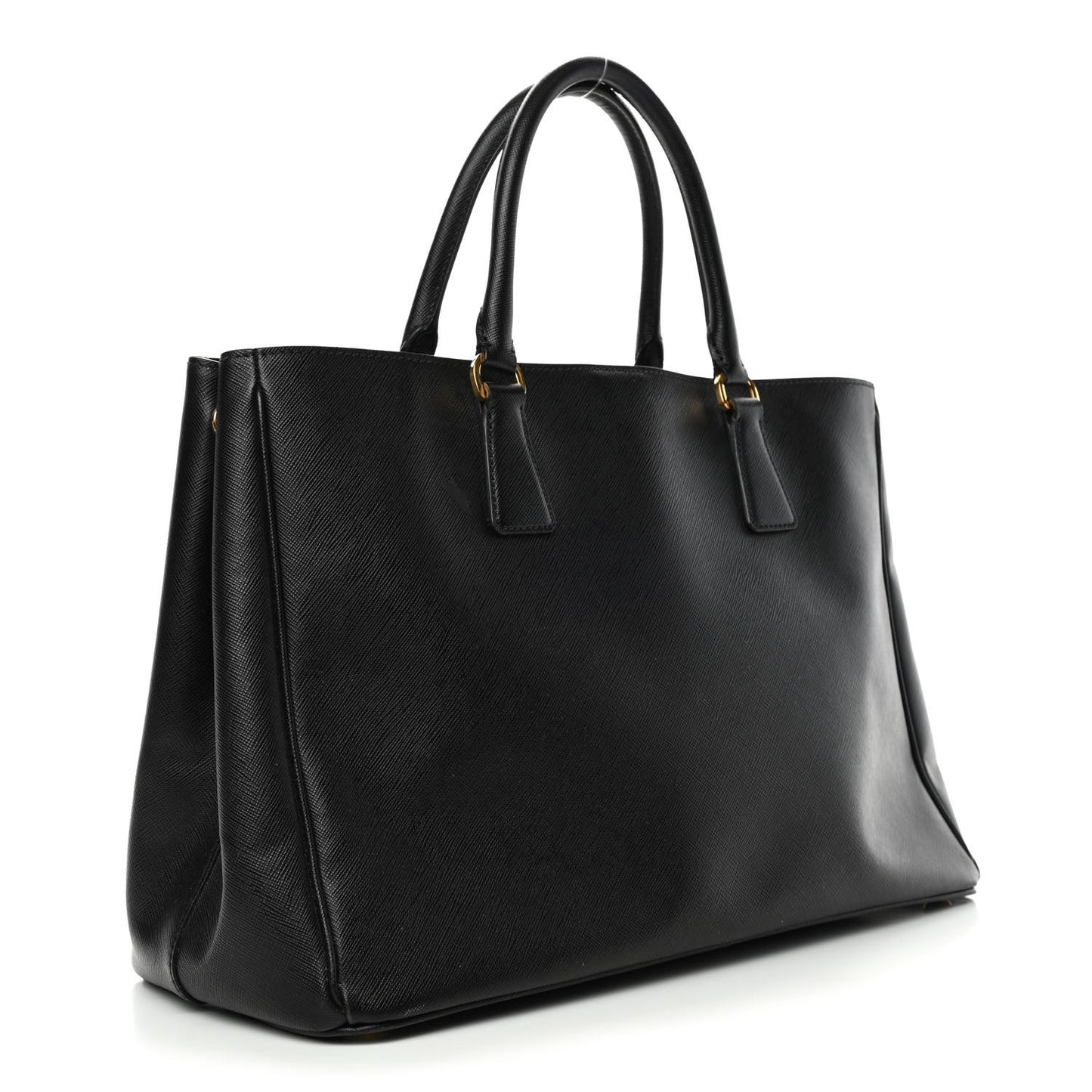 Saffiano Lux Large Tote Nero Black