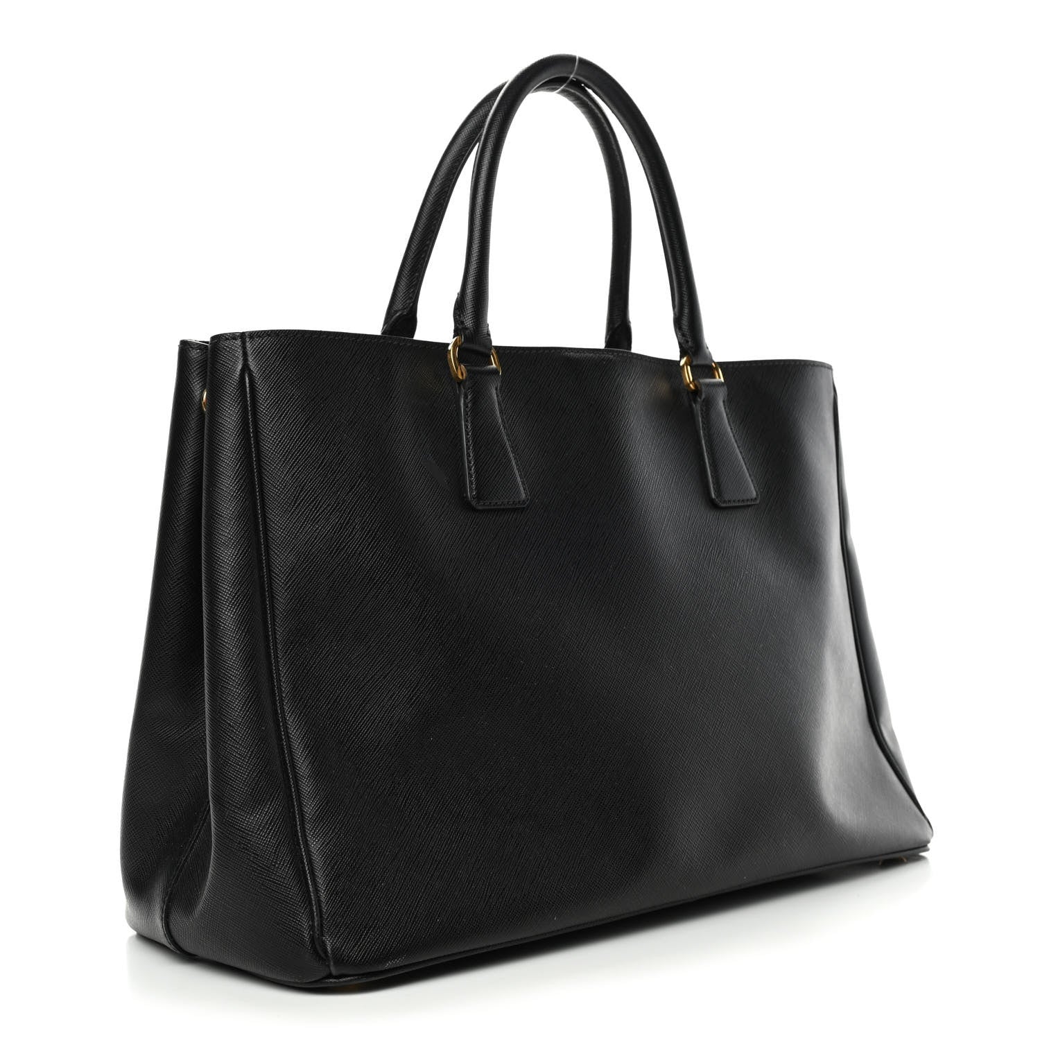 Prada Saffiano Lux Large Tote Nero Black 2 of 4