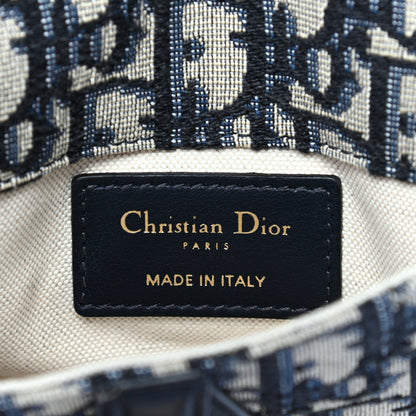 Christian Dior Oblique Saddle Belt Bag Blue 6 of 8