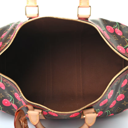 Louis Vuitton Monogram Cerises Keepall 45 5 of 8