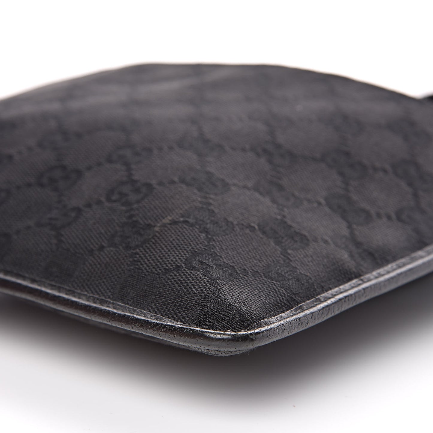 GG Monogram Messenger Crossbody Bag Black