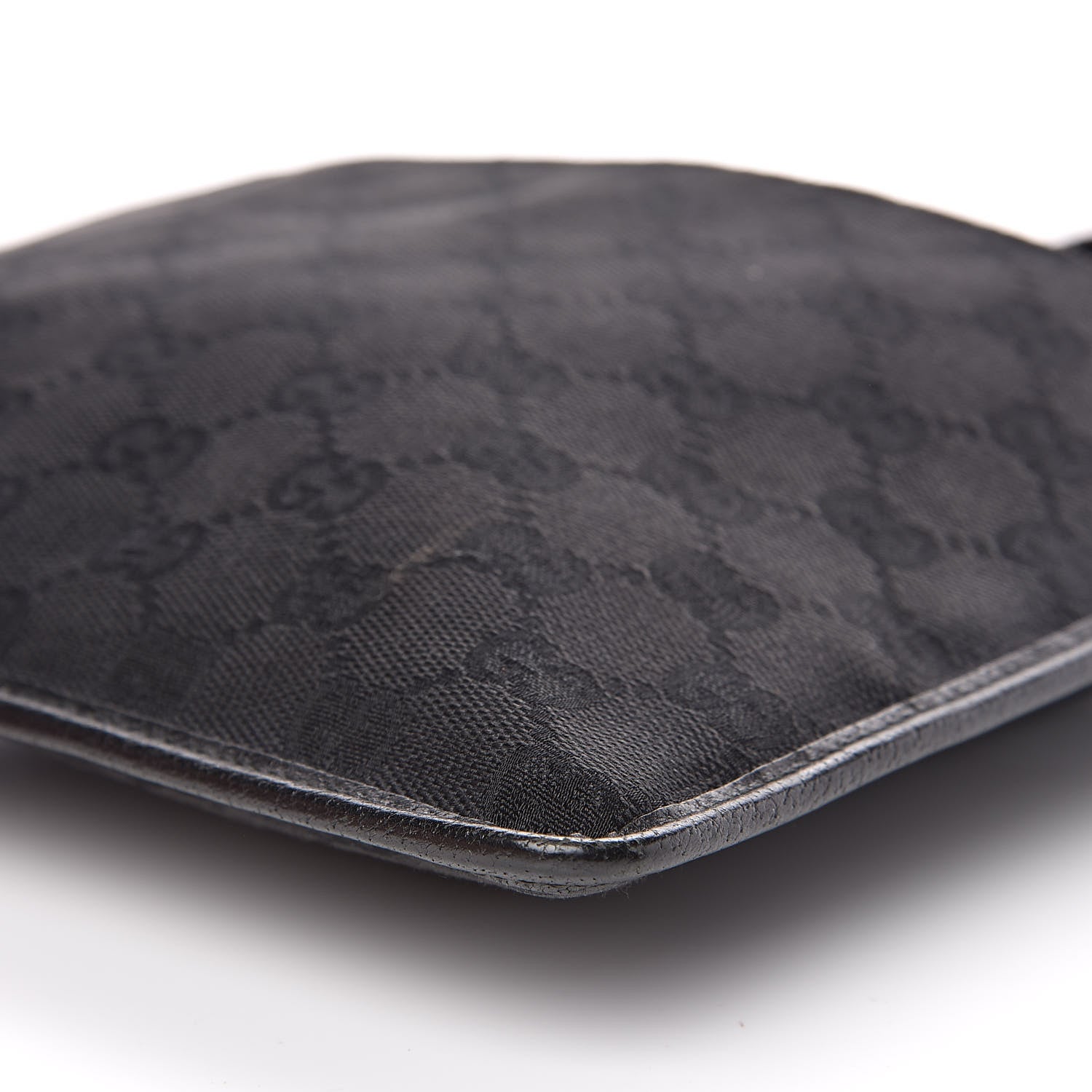Gucci GG Monogram Messenger Crossbody Bag Black 9 of 12