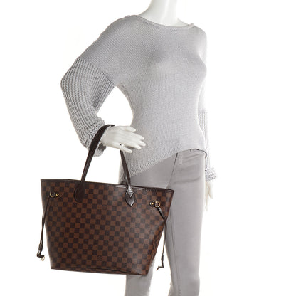 Louis Vuitton Damier Ebene Neverfull MM 2 of 8