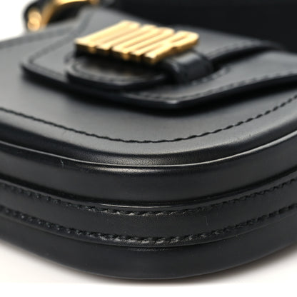 Christian Dior Calfskin Mini D Fence Saddle Bag Black 10 of 10