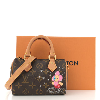 Louis Vuitton Monogram Vivienne Ice Skating Nano Speedy Bandouliere Pink 11 of 11