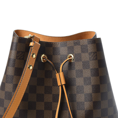 Louis Vuitton Damier Ebene Neonoe MM Safran 8 of 8