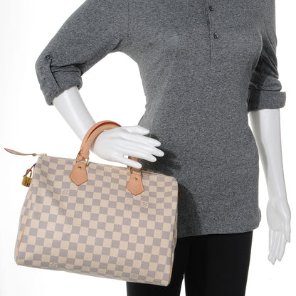 Louis Vuitton Damier Azur Speedy 30 2 of 7