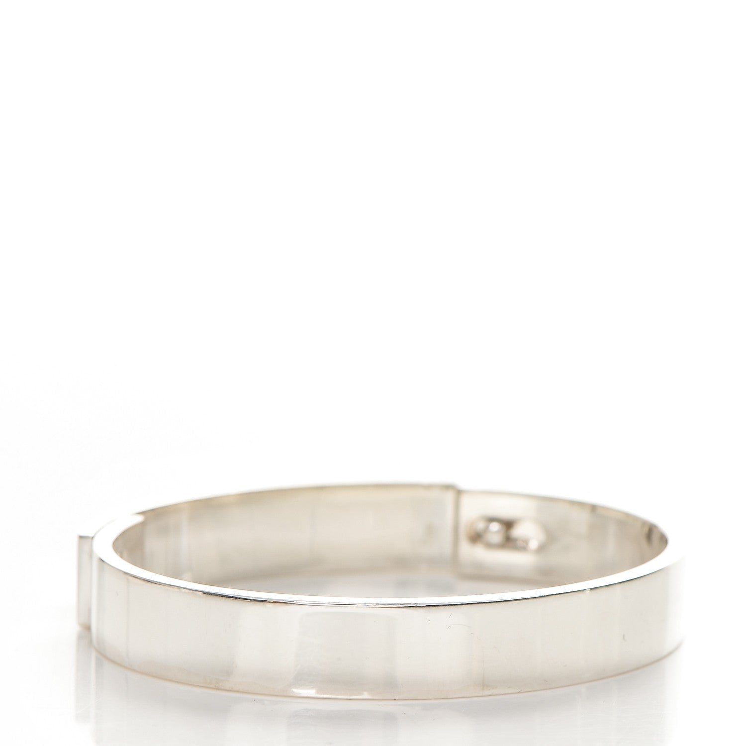 Hermes Sterling Silver PM Collier De Chien Bracelet SH 3 of 5