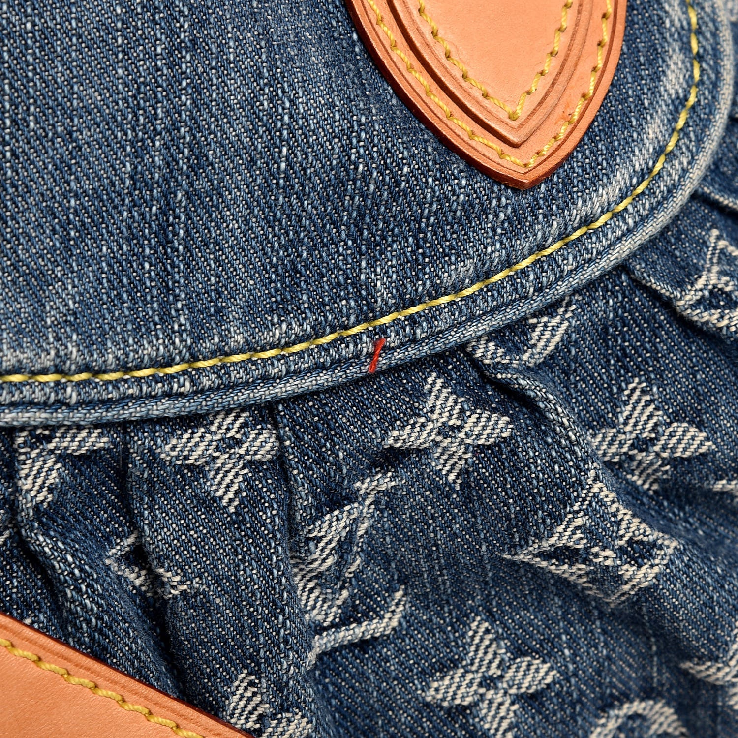 Louis Vuitton Denim Neo Cabby MM Blue 11 of 11