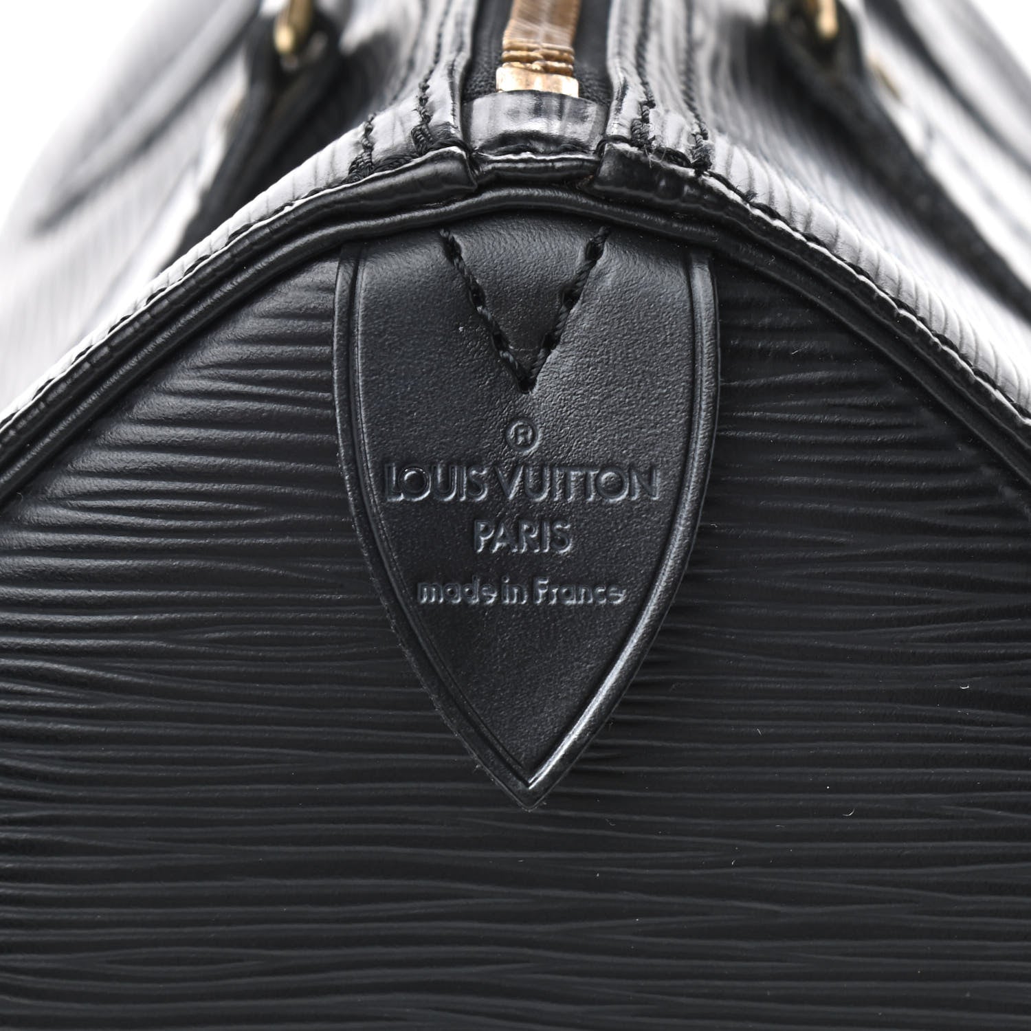 Louis Vuitton Epi Speedy 25 Black 8 of 9