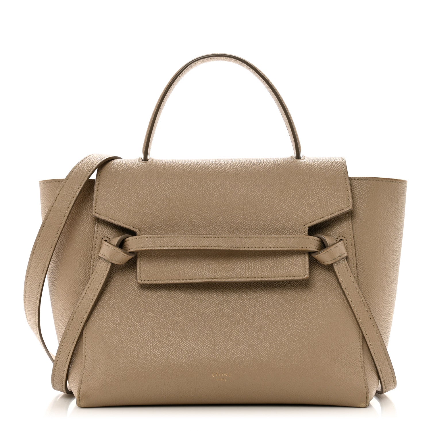 Celine Grained Calfskin Micro Belt Bag Light Taupe 1 of 11