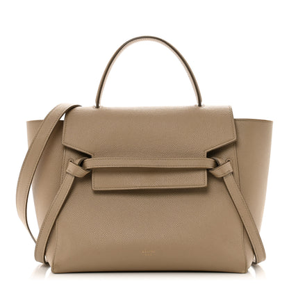 Celine Grained Calfskin Micro Belt Bag Light Taupe 1 of 11