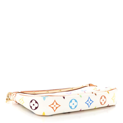 Louis Vuitton Monogram Multicolor Pochette Accessories White 4 of 10