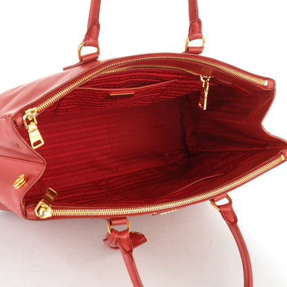 Prada Saffiano Large Galleria Double Zip Tote Fuoco 5 of 10