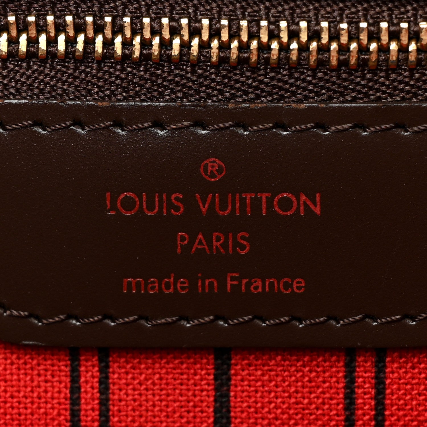 Louis Vuitton Damier Ebene Neverfull MM 5 of 11