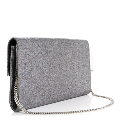 Jimmy Choo Glitter Fabric Erica Chain Clutch Multicolor 3 of 10