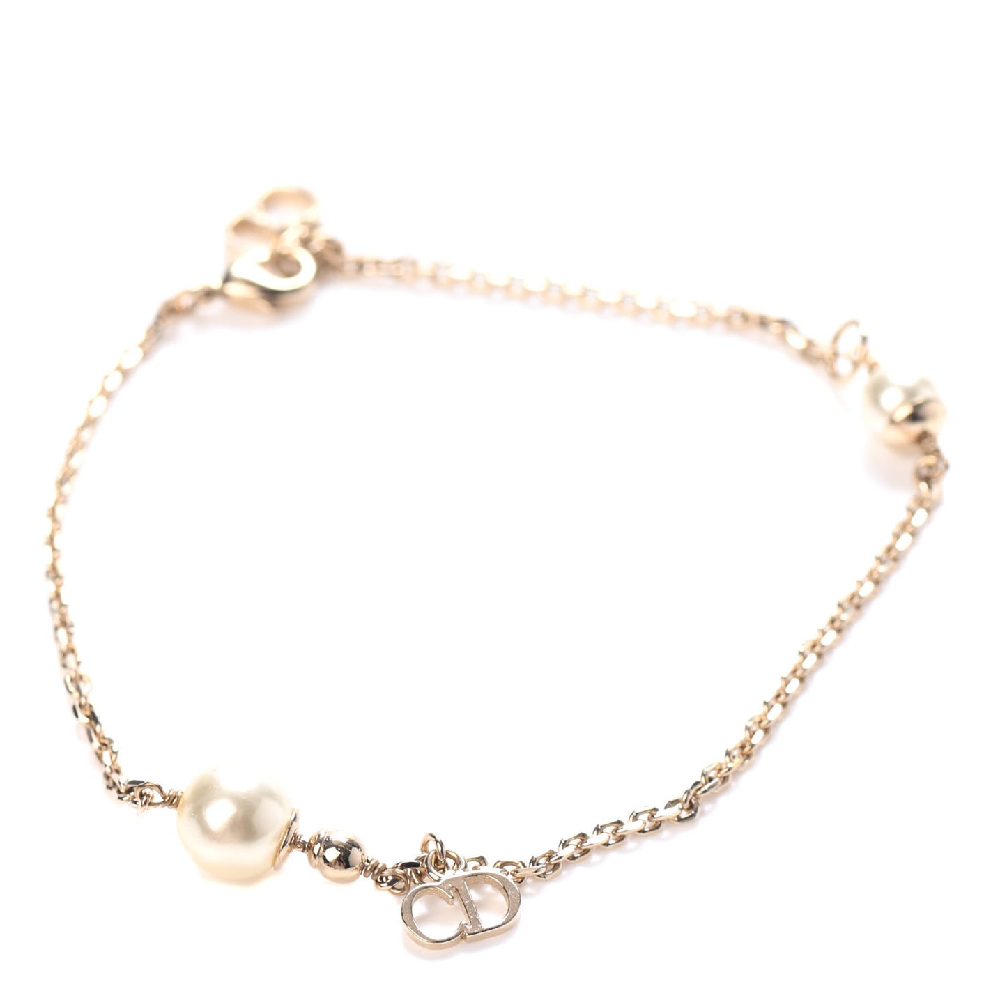 Pearl CD Bracelet Gold