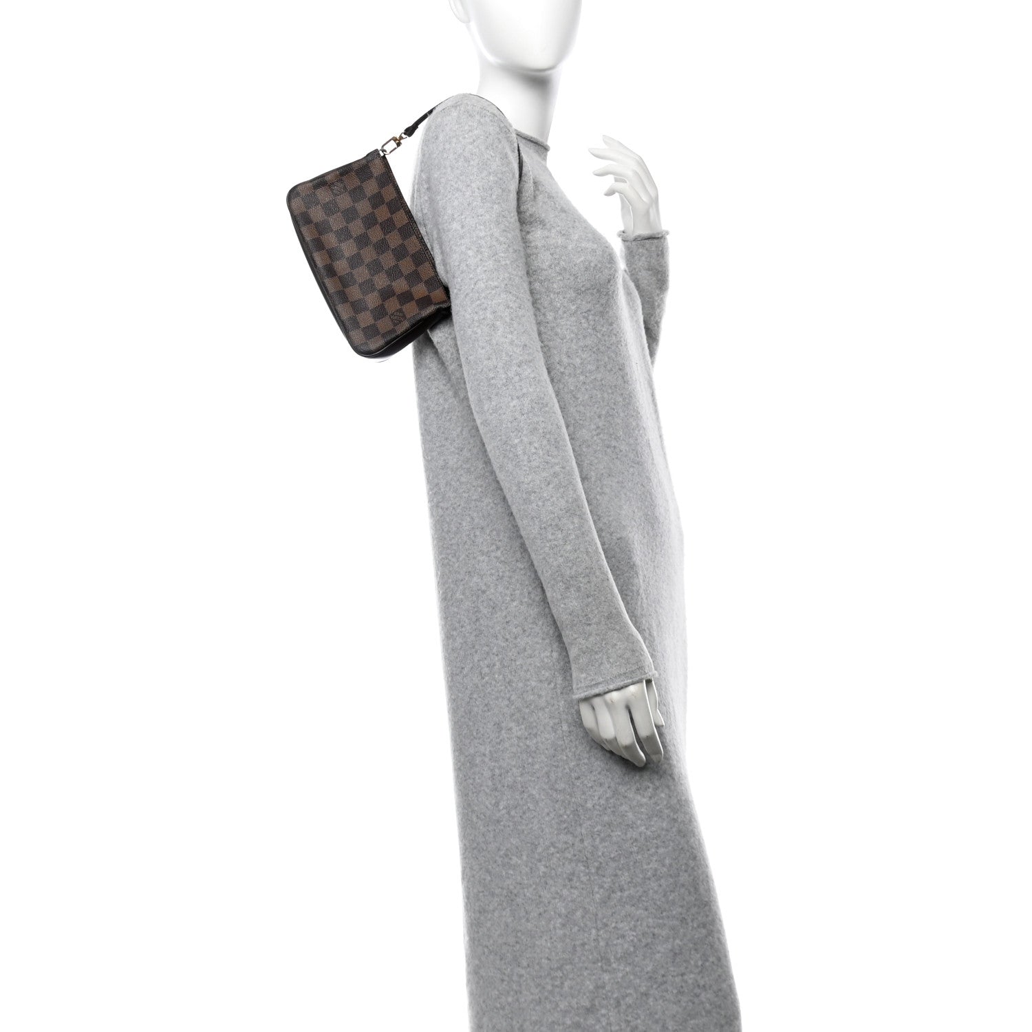 Louis Vuitton Damier Ebene Navona Pochette Accessories 2 of 12