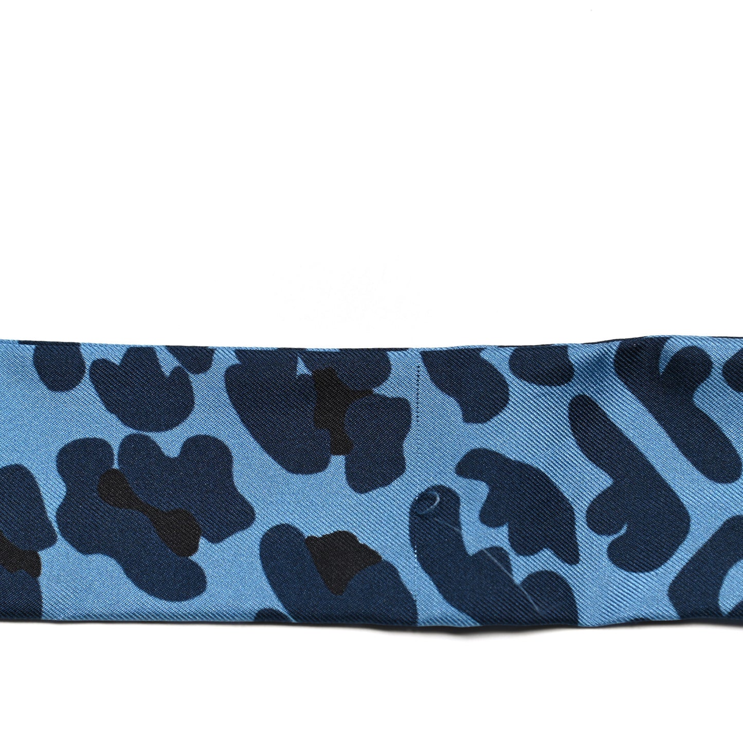 Silk Wrappy Bandeau Blue