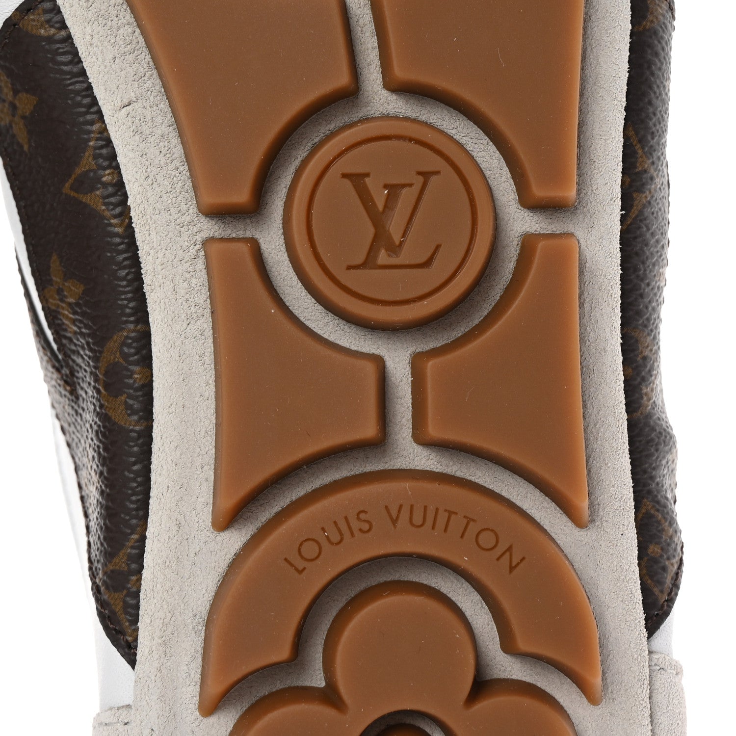 Louis Vuitton Monogram Calfskin Womens LV Sneakerina 38 White 7 of 10