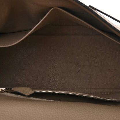 Hermes Togo Kelly Retourne 32 Gris Tourterelle 5 of 11