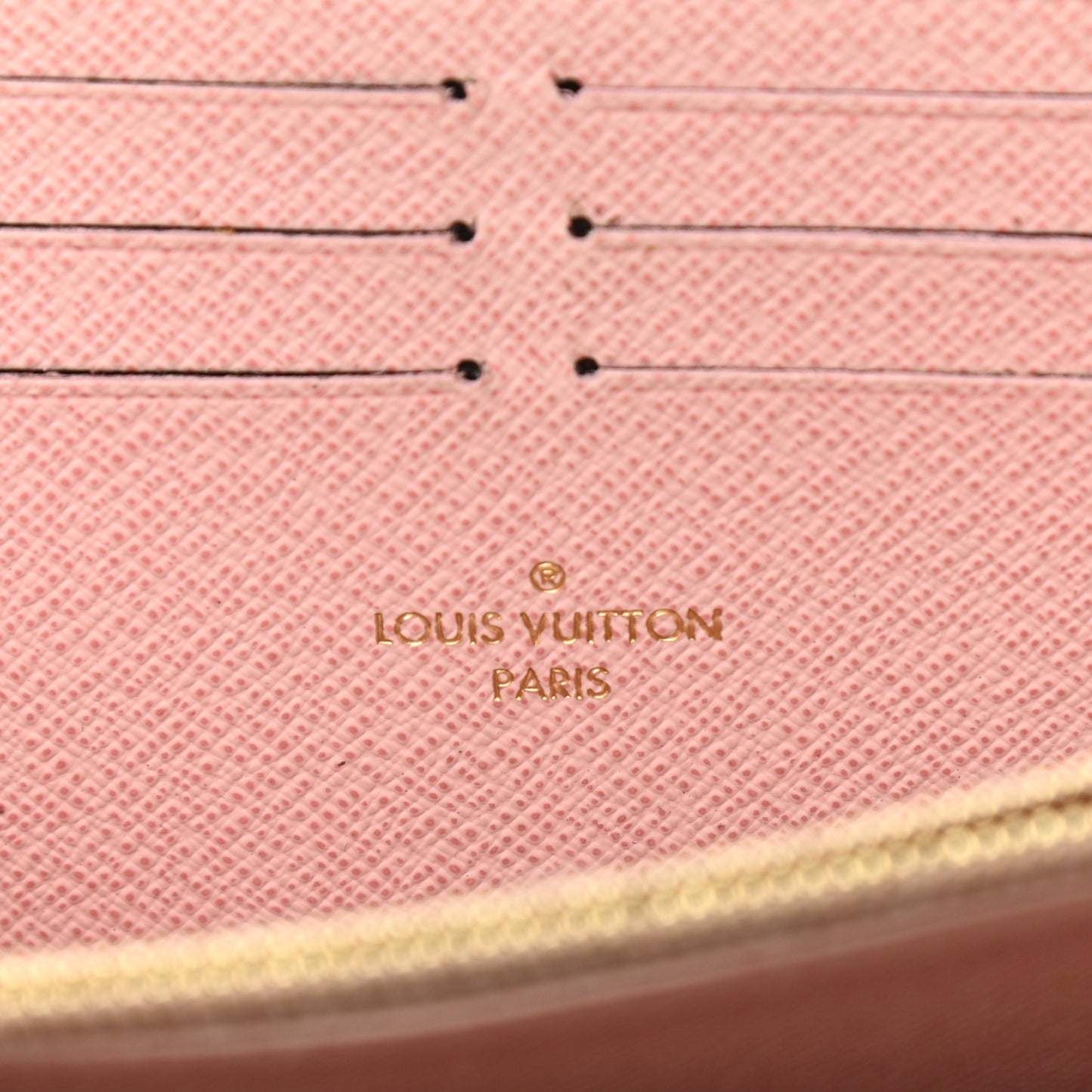 Monogram Zippy Wallet Rose Ballerine