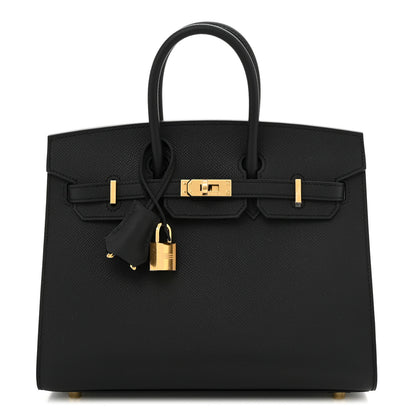 Hermes Epsom Birkin Sellier 25 Black 1 of 11