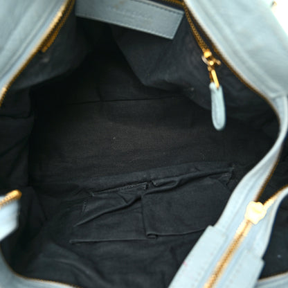 Balenciaga Agneau Giant 12 Gold Hardware City Bleu Dragee 6 of 13