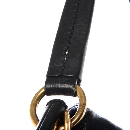 Miu Miu Nappa Fringe Hobo Black 17 of 19