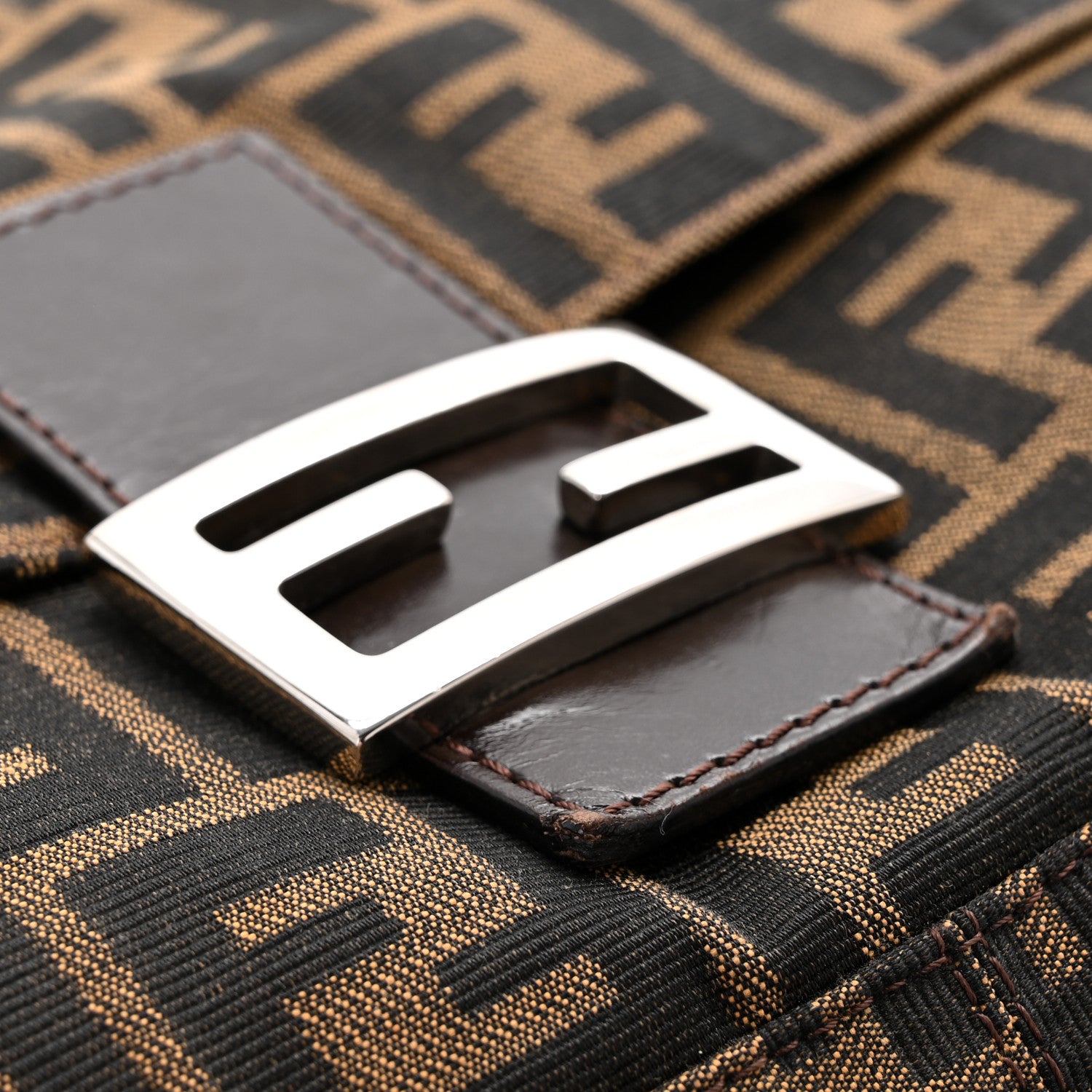 Fendi Zucca Mama Baguette Tobacco 14 of 14