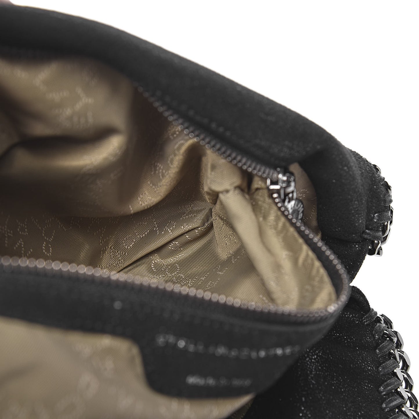 Shaggy Deer Falabella Fold Over Tote Black