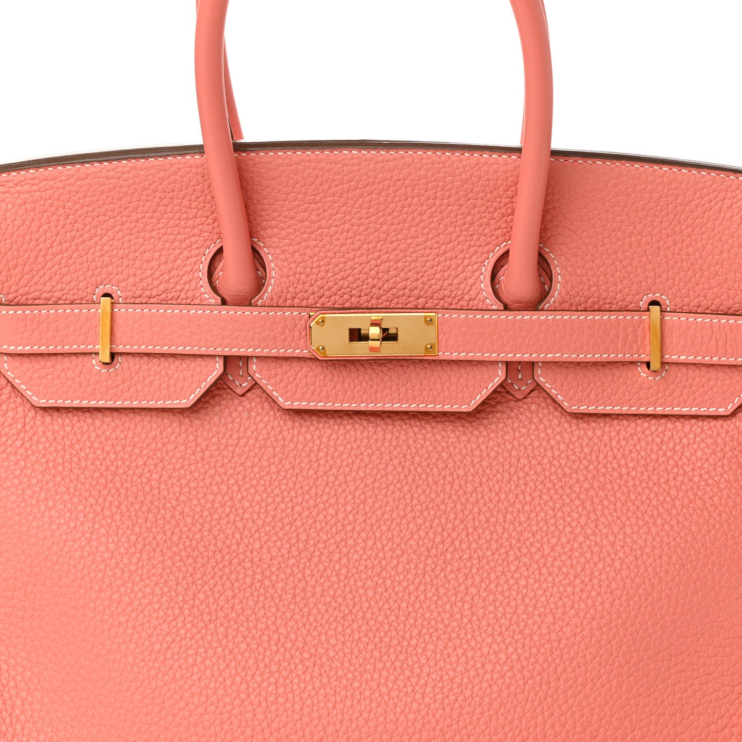 Taurillon Clemence Birkin 35 Crevette