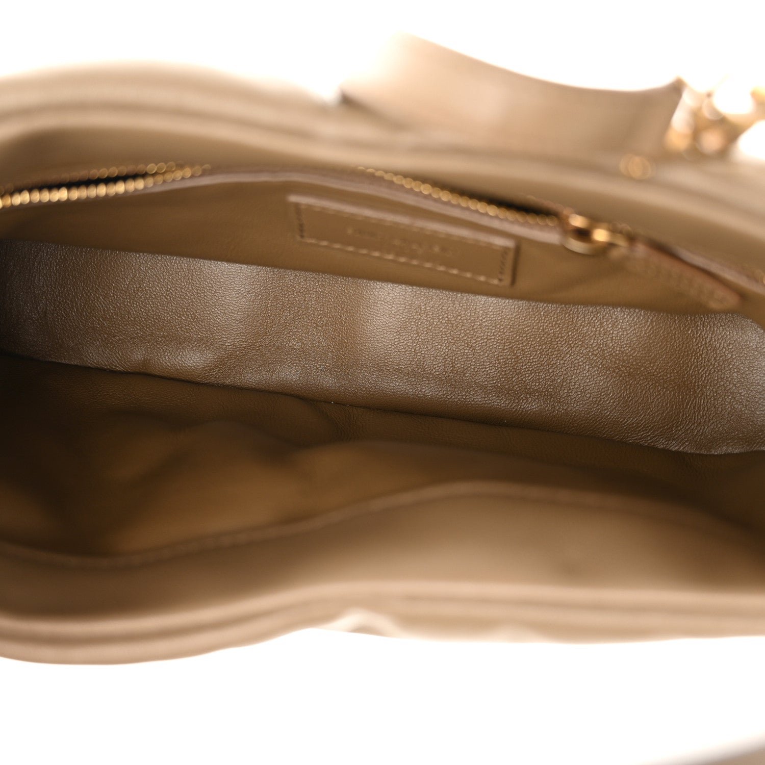 Saint Laurent Padded Lambskin Le 5 A 7 Hobo Dark Peanut 5 of 10