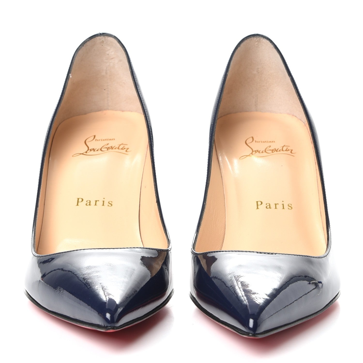 Christian Louboutin Patent Decollete 554 70 Pumps 36.5 Night 2 of 9