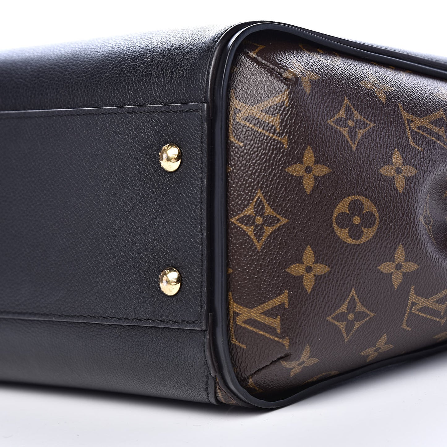 Calfskin Monogram Kimono Tote Black