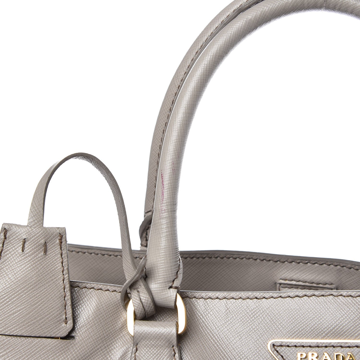 Prada Saffiano Lux Large Tote Pomice 13 of 13