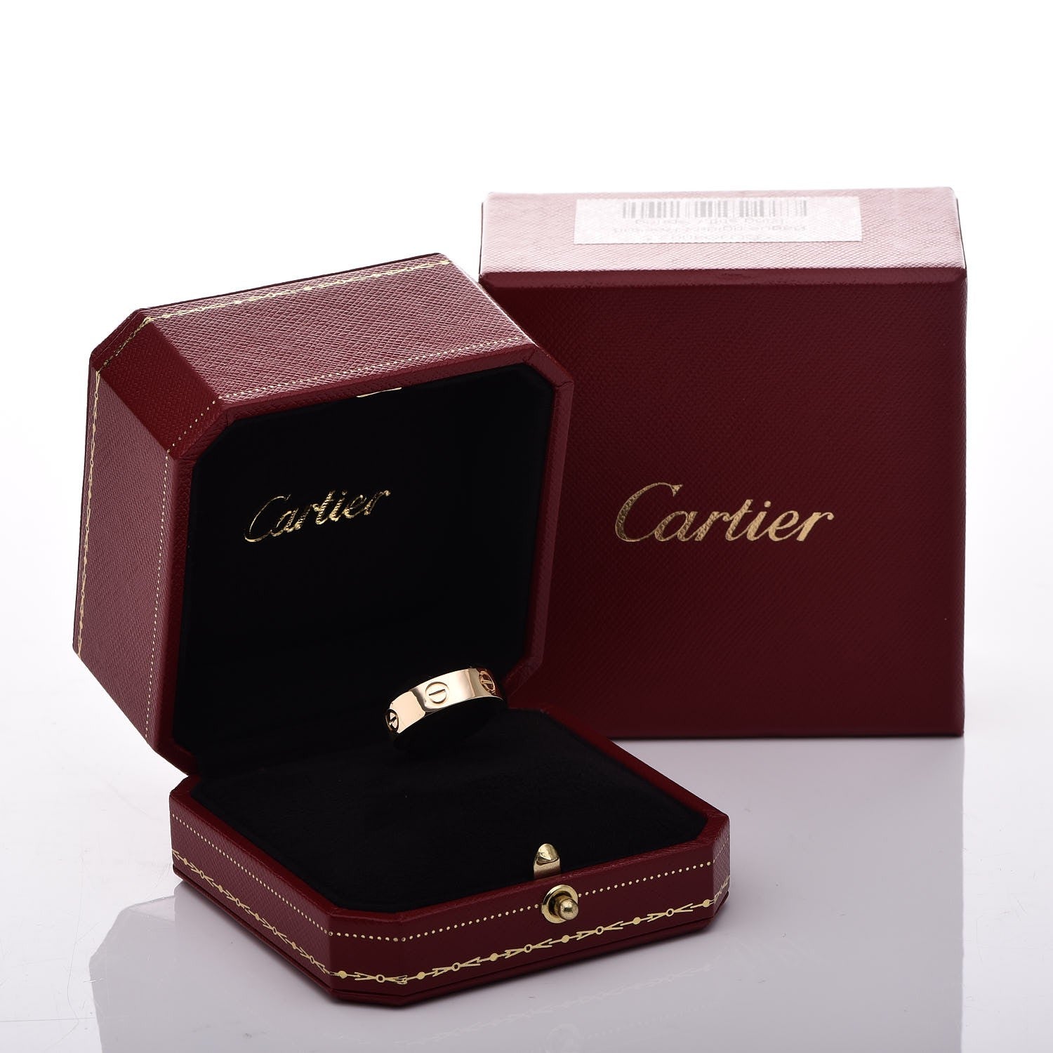 Cartier 18K Yellow Gold 5.5mm LOVE Ring 54 6.75 5 of 5