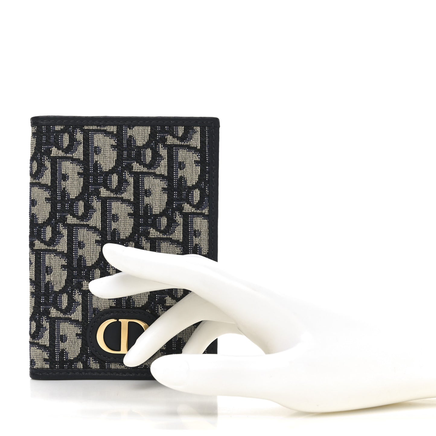 Oblique 30 Montaigne Passport Holder Blue