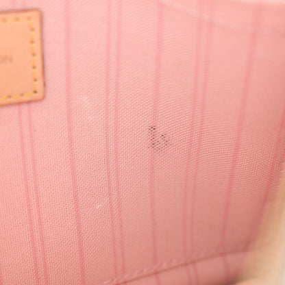 Louis Vuitton Damier Azur Neo Neverfull MM Rose Ballerine 10 of 14