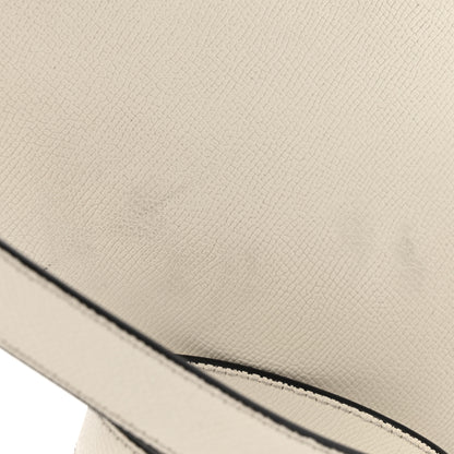 Christian Dior Grained Calfskin Saddle Bag With Strap Latte 13 of 15